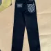 Dior SS26 Terry Embroidered Pocket Logo Denim Jeans #A69615