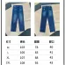 Gucci SS26 Pocket Embroidered Logo YKK Zip Denim Long Pants #A69613