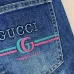 Gucci SS26 Pocket Embroidered Logo YKK Zip Denim Long Pants #A69613