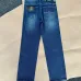 Gucci SS26 Pocket Embroidered Logo YKK Zip Denim Long Pants #A69613