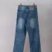 Gucci Side Web Stripe Vintage Wash Straight Leg Denim Jeans, Blue #A67845