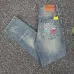 Loewe SS26 Fall Pocket Embroidery Logo YKK Zipper Jeans #A67681