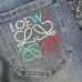 Loewe SS26 Fall Pocket Embroidery Logo YKK Zipper Jeans #A67681