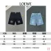 Loewe SS26 Runway Embroidered Logo Print Denim Shorts #A67684