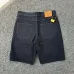 Louis Vuitton SS26 Runway Logo Embroidered Denim Shorts #A67682