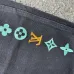 Louis Vuitton SS26 Runway Logo Embroidered Denim Shorts #A67683