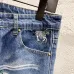 LV x Pharrell Animal Landscape Logo Embroidered Straight‑Leg Jeans #A67674