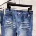 LV x Pharrell Animal Landscape Logo Embroidered Straight‑Leg Jeans #A67674