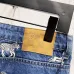 LV x Pharrell Animal Landscape Logo Embroidered Straight‑Leg Jeans #A67674