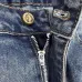 Louis Vuitton 26FW Colorful Letter Logo Embroidered Denim Long Pants #A69607