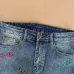 Louis Vuitton 26FW Colorful Letter Logo Embroidered Denim Long Pants #A69607