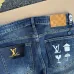 Louis Vuitton 26FW Pocket Printed Logo YKK Zip Denim Long Pants #A69612