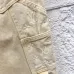 Louis Vuitton Cream Straight‑Fit Cotton Denim Cargo Pants #A67656