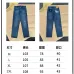Louis Vuitton Embroidered Pocket Logo Straight Denim Jeans #A69601