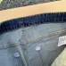 Louis Vuitton Embroidered Pocket Logo Straight Denim Jeans #A69601
