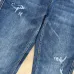 Louis Vuitton Embroidered Pocket Logo Straight Denim Jeans #A69601