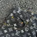Louis Vuitton FW26 All Over Logo Zip Straight Workwear Denim Jeans #A69605