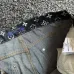 Louis Vuitton FW26 All Over Logo Zip Straight Workwear Denim Jeans #A69605