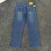 Louis Vuitton FW26 All Over Monogram Zip Straight Workwear Denim Jeans #A69606
