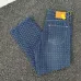 Louis Vuitton FW26 All Over Monogram Zip Straight Workwear Denim Jeans #A69606