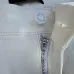 Louis Vuitton Monogram Embroidered White Straight Jeans #A69602