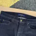 Louis Vuitton Monogram Patch Pocket Dark Straight Denim Jeans #A69603