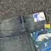 Louis Vuitton SS26 Fall Pocket Art Print Logo YKK Zipper Jeans #A67676