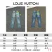Louis Vuitton SS26 Fall Pocket Print Logo YKK Zipper Jeans #A67675