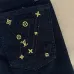 Louis Vuitton SS26 Spring Pocket Embroidered Straight Denim Jeans #A69604