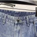 Louis Vuitton Solid Straight‑Leg Cotton Denim Pants #A67673