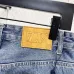 Louis Vuitton Solid Straight‑Leg Cotton Denim Pants #A67673