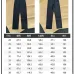 Moncler SS26 Minimal Slim Straight Denim Long Pants #A69609