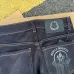 Moncler SS26 Printed Logo Straight Fit Denim Long Pants #A69611
