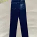 Moncler SS26 Printed Logo Straight Fit Denim Long Pants #A69611