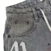 VA Heavy‑Weight Embroidered Washed Denim Jort Shorts #A67699