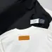 Louis Vuitton 320G Heavy‑Cotton Long‑Sleeve T‑Shirt 3D Embossed Logo Men Top, Black, White #A68172