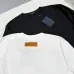 Louis Vuitton 320G Heavy‑Cotton Long‑Sleeve T‑Shirt 3D Embossed Logo Men Top, Black, White #A68172