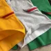 Amiri Logo Cargo Shorts, Green, Yellow, Black, Camo, Gray #A68226
