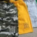 Amiri Logo Cargo Shorts, Green, Yellow, Black, Camo, Gray #A68226