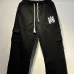 Amiri Logo Cargo Sweat Pants, Gray, Black, Camo #A68227