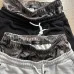 Amiri Script Letter Sweat Shorts Men Camo Lining Elastic Waist Streetwear Casual Shorts #A67430