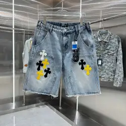 Chrome Hearts Pants for Chrome Hearts Short pants for men #B62989