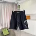 Chrome Hearts Pants for Chrome Hearts Short pants for men Black/Red/Blue #B53782