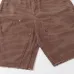 Hellstar Brown Camo Denim Shorts Rugged Utility Meets Street Edge #B54172