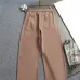 Louis Vuitton 3D Monogram Embroidered Wide‑Leg Sweatpants #A67636