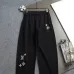 Louis Vuitton 3D Monogram Embroidered Wide‑Leg Sweatpants #A67636