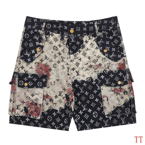 Louis Vuitton Bleach Effect Monogram Denim Pants #B52912