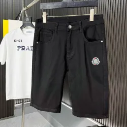 Moncler pants denim shorts  for men #B66522