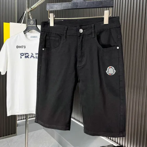 Moncler pants denim shorts  for men #B66522