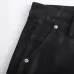 Gallery Dept Black Coated Denim Flare Cargo Trousers With Brand Tags #A67609